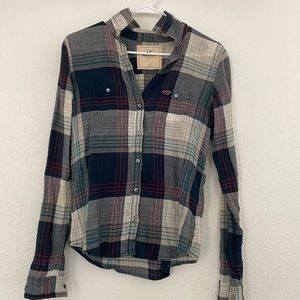 Hollister plaid  shirt